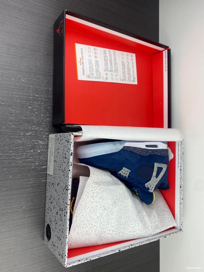 HYPE Air Michigan (PE) 4 AJ4-1036660 Jordan Retro 0804